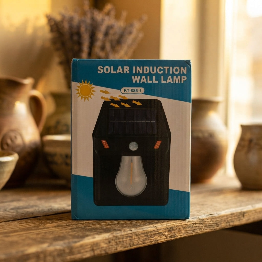 KT-885-1 Solar Induction Wall Lamp - Electronic Product Designed For Lighting And Daily Illumination Routineㅤㅤㅤㅤㅤㅤㅤㅤㅤㅤㅤㅤㅤㅤ