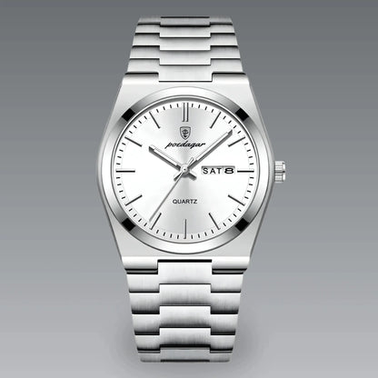 Premium Stainless Steel Quartz Watch PRX Style Elegant Durable Timepiece With Stainless Steel Strap And Precise Quartz Mechanism