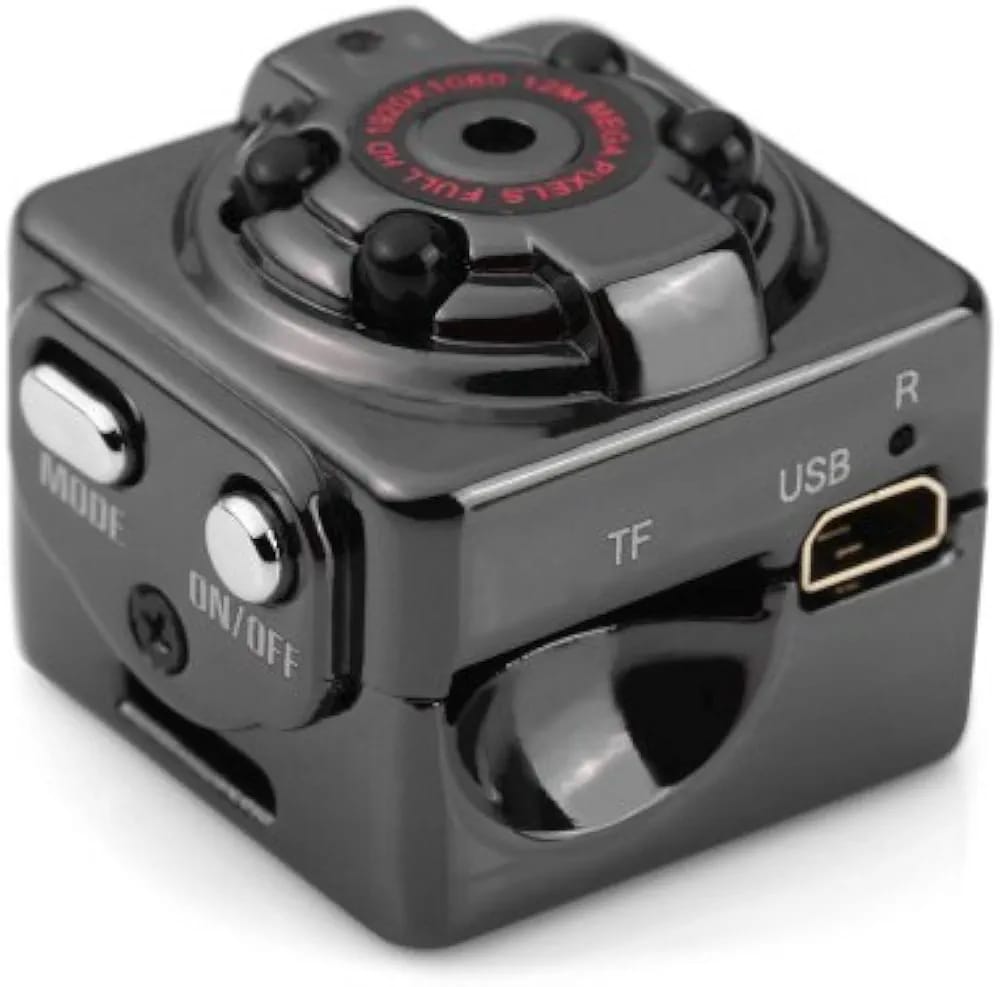 SQ8 Mini Hidden DV Camera 1080P Full HD Spy Camera & Car DVR - Electronic Product Designed For Recording And Daily Video Routine ~ Rechargeable
