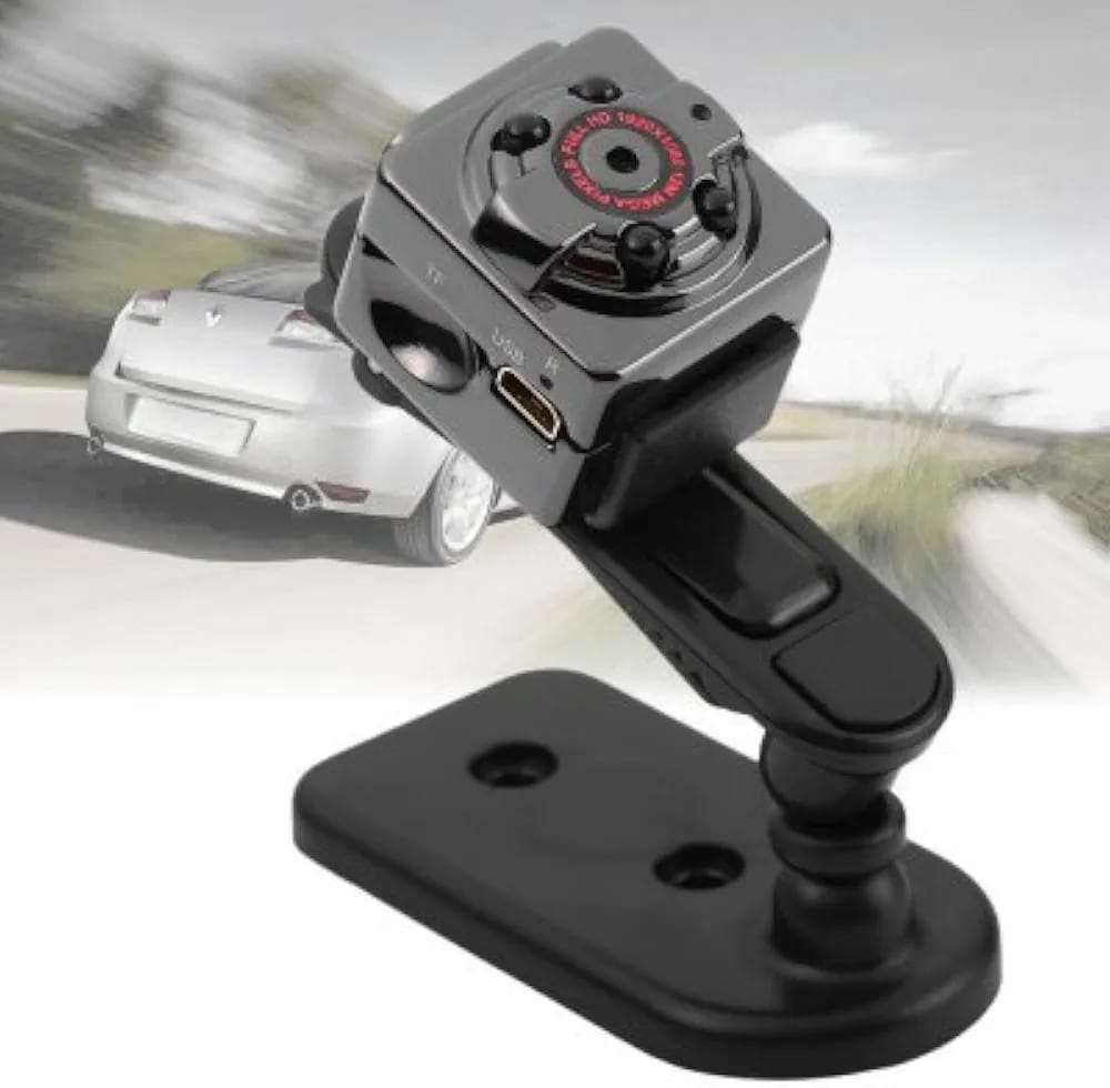 SQ8 Mini Hidden DV Camera 1080P Full HD Spy Camera & Car DVR - Electronic Product Designed For Recording And Daily Video Routine ~ Rechargeable